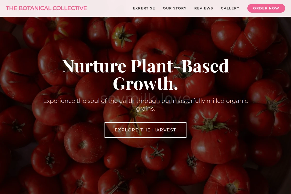 Milled Organic Food