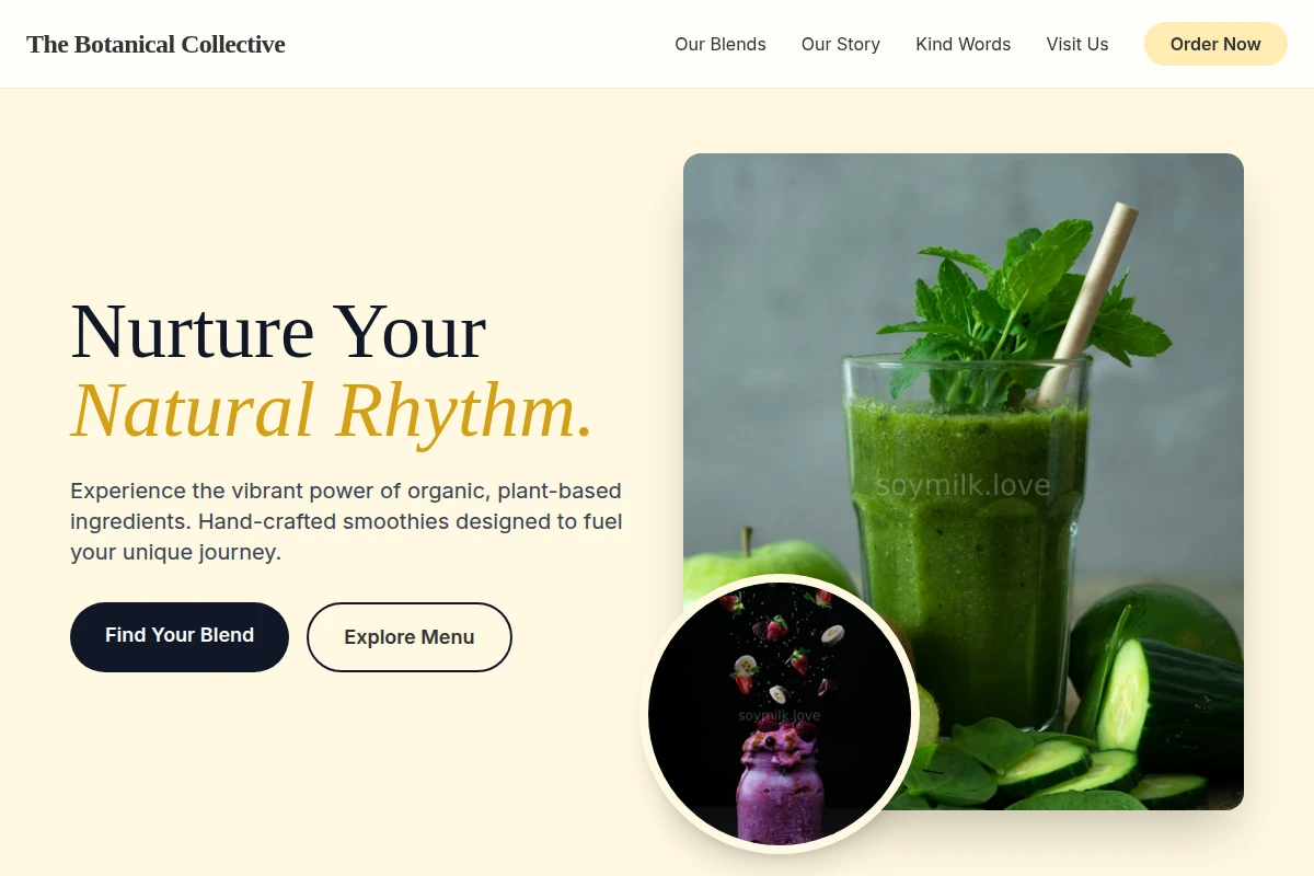 Artisan Smoothie Shop