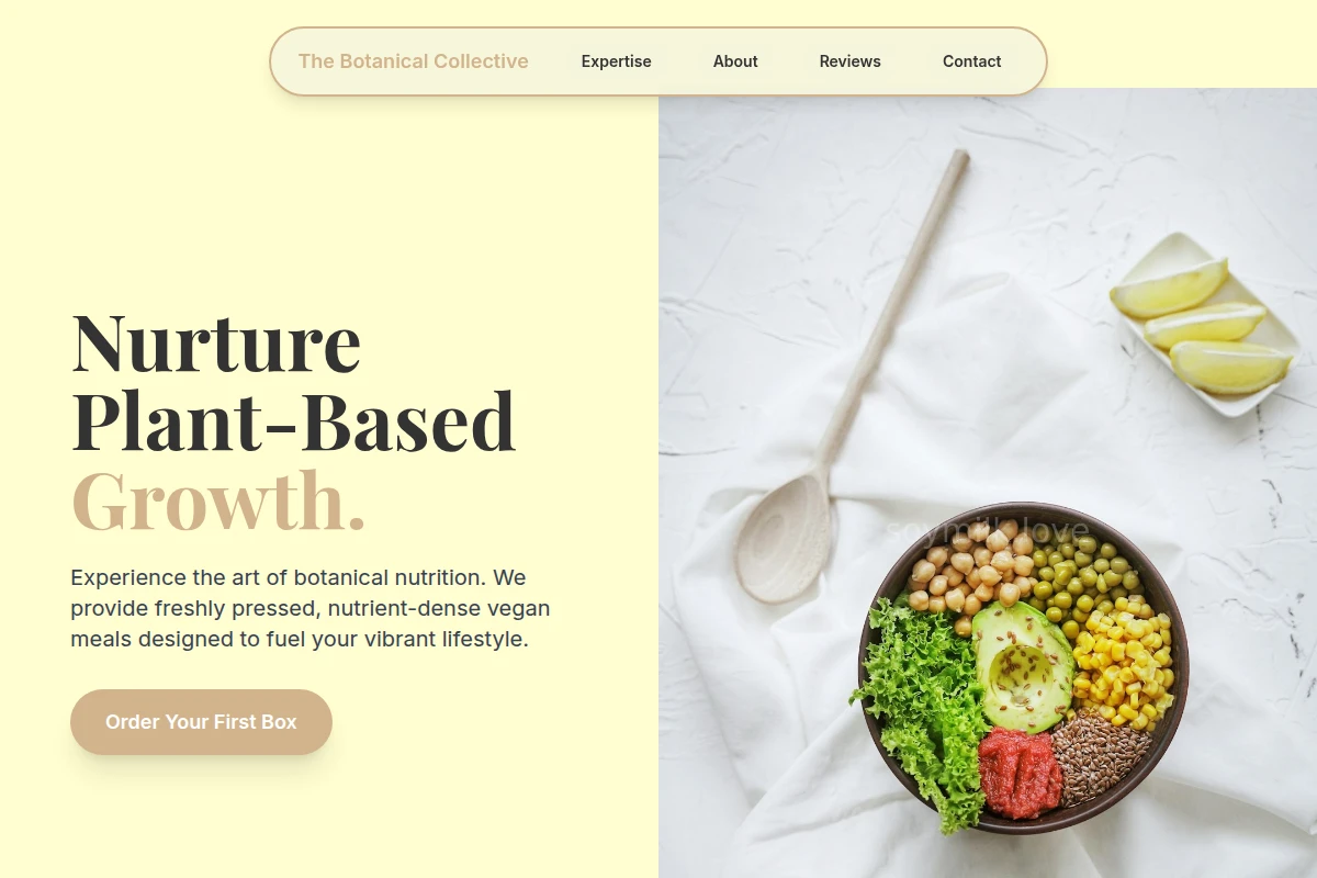 Pressed Vegan Food